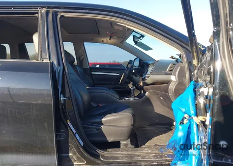 2015 Toyota Highlander Xle V6 из США, поврежденный, VIN 5TDJKRFH1FS156215